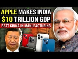 India Next MANUFACTURING HUB in 10 Years | Apple BIG PLAN for India Economy | Future 10 Trillion GDP