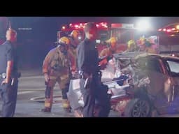 Northridge Traffic Collision With Entrapment