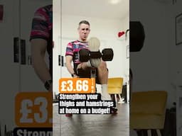 Strengthen your legs at home on a budget with this £3.66 ‘Strap On Dumbbell’ kit #homegym #fitness