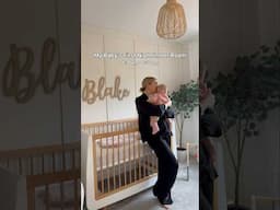 Just like that 💔 #shorts #baby #postpartum #parenting #babyroutine