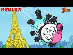 Climbing the TALLEST TOWER in ROBLOX!