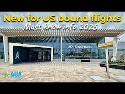 Aruba's Airport Just Got a MAJOR Upgrade! Tour of the New U.S. Terminal