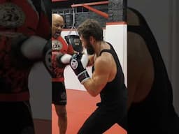 Viking Samurai pad work #boxing #padworktraining