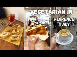 Vegetarian Food Finds in Florence 🇮🇹 | Must-Try Schiacciata Sandwiches, Best Affogato, Gelato & more