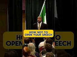 The power of the 1st 7 seconds of your speech