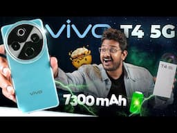 vivo T4 5G Unboxing in ಕನ್ನಡ⚡️Snapdragon® 7s Gen 3, Quad Curved AMOLED, 50MP, 7300 mAh + 90W