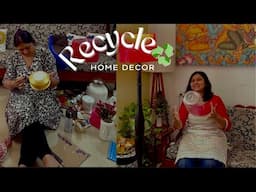 ♻️ DIY: Waste Material Craft Ideas | Waste Material | I made a floor lamp from trash