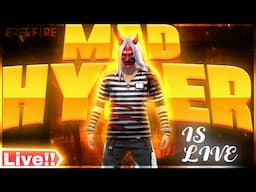 MAD HYPER GAMING IS LIVE  #freefire #tgrnrz #shorts #pushpainffm #rggamer