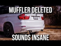 Muffler Deleted My BMW X5