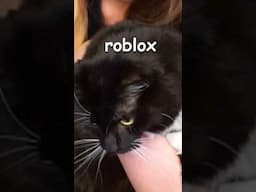 first cat to play roblox