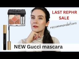 LAST REPHR SALE | New Gucci Le Magnétisme Mascara Review | Dior Neutrals Coral Couture eye palette