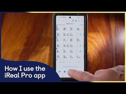 How I Use the iReal Pro App to Learn New Music as a Jazz Musician with a Vision Impairment