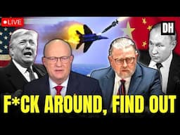 Trump in PANIC: Yemen SINKS US Jet, Putin Orders ESCALATION w/ Larry Johnson & Col. Larry Wilkerson
