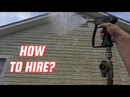 How to Hire as a Pressure Washing Company!