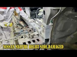 $1,000 to restore a scrapped Nissan Sylphy to like new