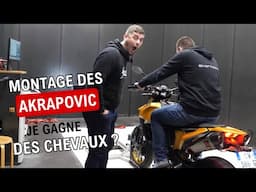 LES POTS AKRAPOVIC SUR MA 698 CHANTENT DE FOU !! ( Je retrouve mes chevaux ?! )