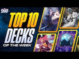 TOP 10 BEST DECKS IN MARVEL SNAP | Weekly Marvel Snap Meta Report #135