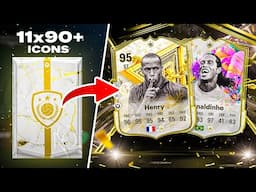 90+ x11 ICON PACKS & 91+MIXED ICON PICKS! FC 25 Ultimate Team