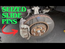 2022-2025 Front Brake Service (Clean And Lubricate Brakes)
