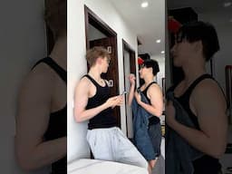 Why did he take off his shirt? 🤣