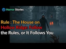 The House on Hollow Ridge: Follow the Rules, or It Follows You. |scary story