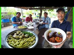 អាម៉ុកកង្កែប​ អ្នកភូមិរាំងខ្វាវ, តំបន់ជនជាតិភាគតិចសួយ, ទិដ្ឋភាពបន្លែសុវត្ថិភាពជុំវិញផ្ទះ, រំភើពណាស់