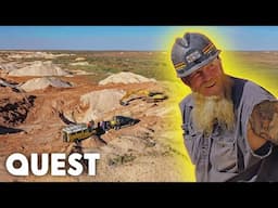 JC Tries Open-Cut Mining | Opal Hunters Red Dirt Road Trip