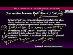 Elizabeth Cady Stanton: Feminist Thinkers | UGC Women Studies #womenstudies