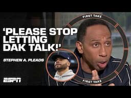 Stephen A. PETITIONS the NFL about the Cowboys 🗣️ STOP LETTING DAK PRESCOTT TALK! | First Take