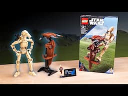 LEGO Star Wars Battle Droid with STAP REVIEW | Set 75428