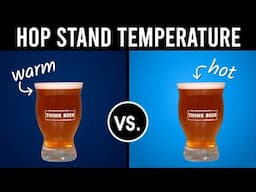 Impact Hop Stand Temperature Has On An American IPA | exBEERiment