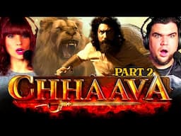 EPIC LION FIGHT SCENE - Chhaava (2025) REACTION - PART 2 - Vicky Kaushal, Akshaye Khanna, Rashmika M