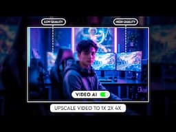 FREE AI Can Upgrade Your Videos to 4K in Seconds