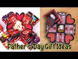 Diy Father’s Day Explosion Box | Diy chocolate explosion box | Diy Gift Box | Father day gift ideas
