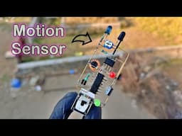 The Easiest Motion Sensor Circuit You'll Ever Build – Instant Detection Made Simple! 🔧🕵️‍♂️