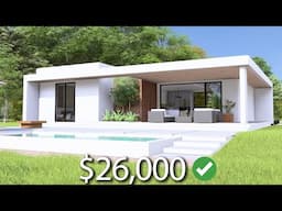 (10x12 Meters) Modern House Design | 2 Bedrooms House Tour