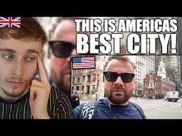 Brit Reacts to Brits First Impression of BOSTON, MA