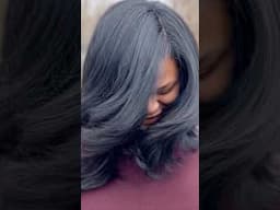 #LongLayerHaircut Tutorial available in description. #Silkpress #blowoutonnaturalhair
