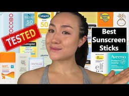 Testing 19 SUNSCREEN STICKS to Find the BEST One