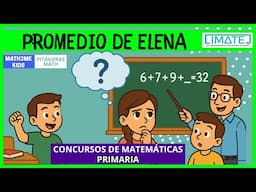 Problema #7 - Preparación para el examen LIMATEJ 2025 de primaria | En colab. @Pitagorasmath