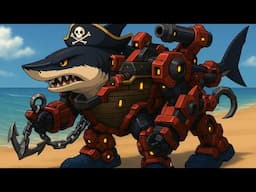 Brainrot animals Pirate ship version Animation