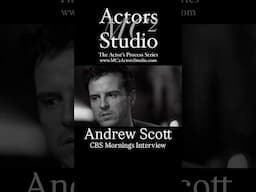 MC² Actors Studio’s The Actor’s Process: #AndrewScott CBS Mornings Interview #actor #acting #act