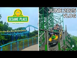 Sesame Place Vlog June 2025 | AMAZING Family Park in Pennsylvania!