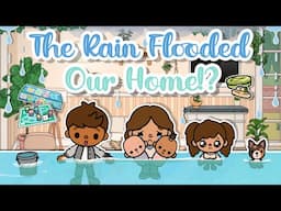 The rain flooded our home!? #32 | Toca Boca World (Pippa & Pip series) Toca Boca
