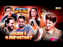 ME ENGANA QUE EU JOGO | Programa de Estreia | De Quem é a Vez?