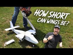 Chopping Off Airplane Wings - How Far Can We Cut Off?