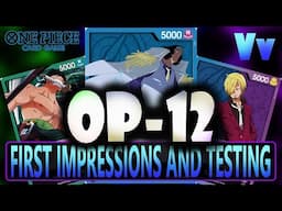 One Piece TCG: First Impressions On Some of the New OP12 Leaders - Sanji, Zoro, and Kuzan (Part 2)