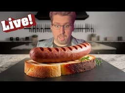 Carnivore Sausage Sandwich LIVE 🍔 | Secret New Bread Preview