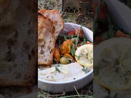 Cooking Seabass by the Sea. Full video of this camp can be found on my YouTube channel!