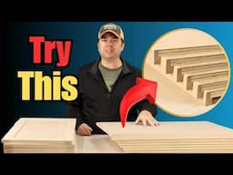 Favorite method to edge shelf with hardwood strip for stronger cabinet shelves